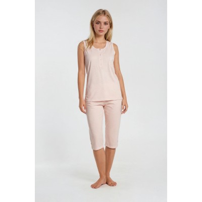 S982 - Aqua - PYJAMA PETIT DOT- (S982) S982 - Aqua - PYJAMA PETIT DOT- (S982)