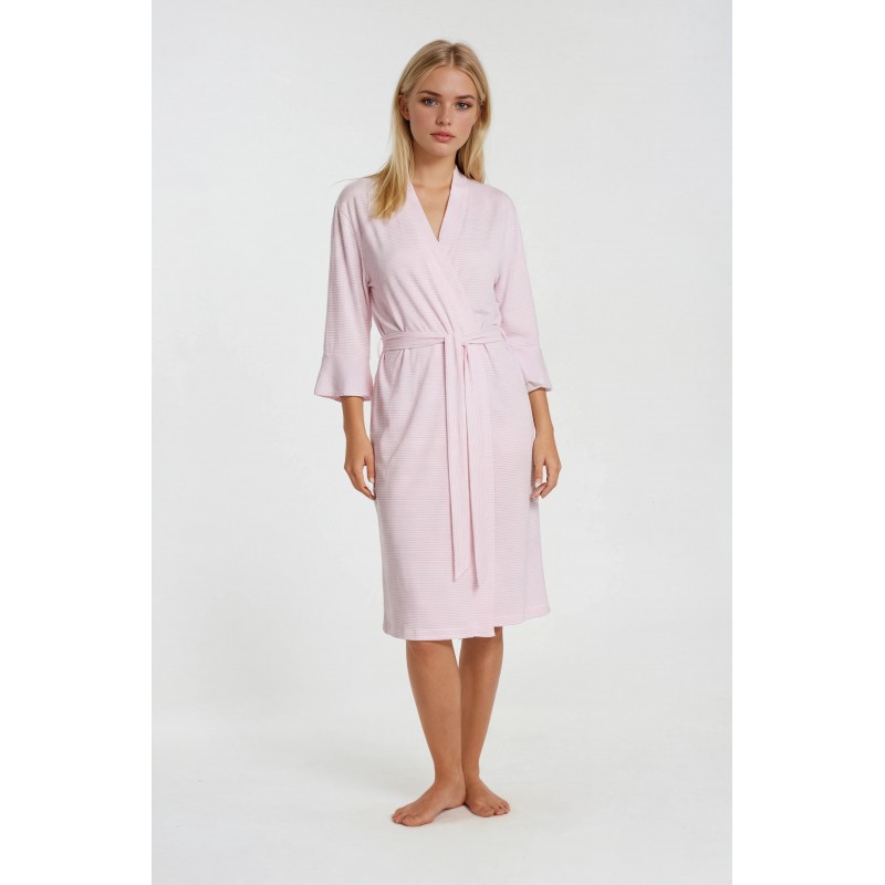 S992 - Type - ROBE SOFT PINK STRIPE- (S992) S992 - Type - ROBE SOFT PINK STRIPE- (S992)