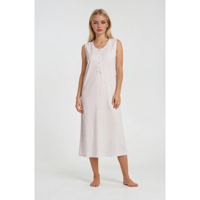 S995 - Type - NIGHTGOWN CLASSIC PINK GEO- (S995)