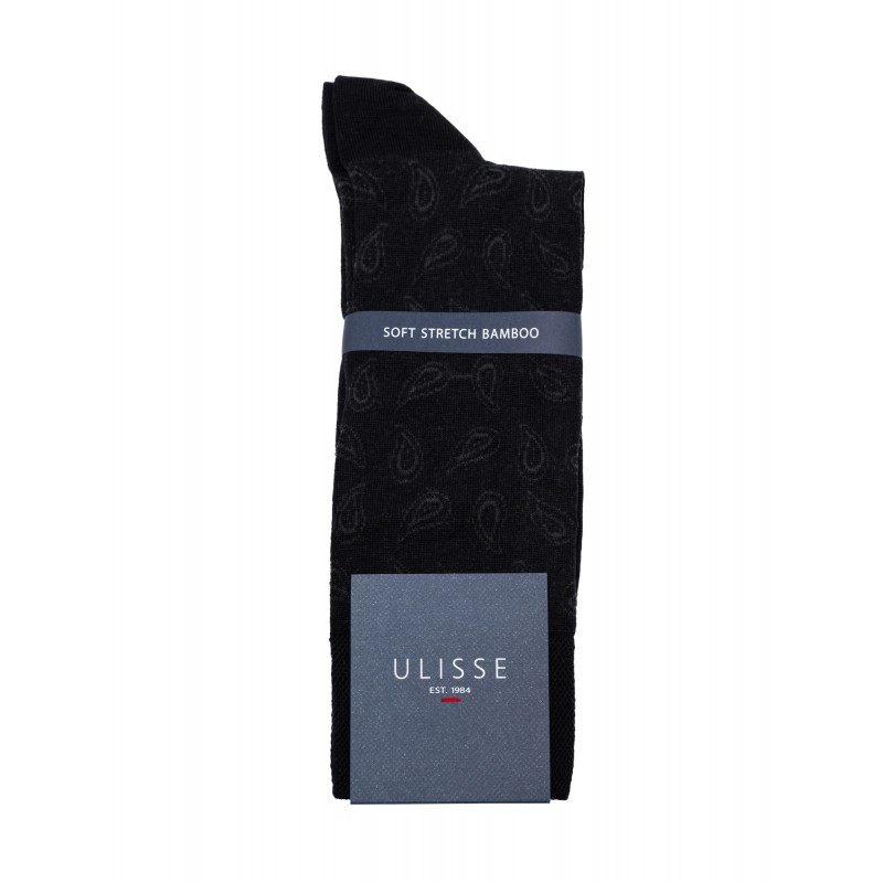 Ulisse Socks - Ανδρική Κάλτσα με Σχέδιο Paisley από Bamboo Ulisse Socks - Ανδρική Κάλτσα με Σχέδιο Paisley από Bamboo