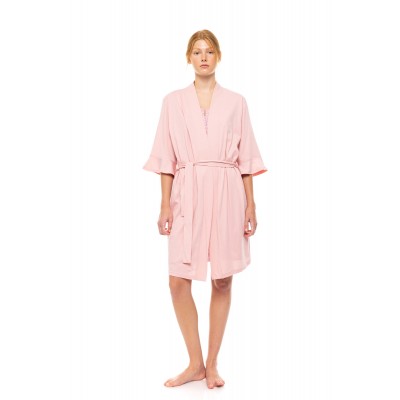 SN-101 - Baby Pink - ROBE SOLID NOS- (SN-101)