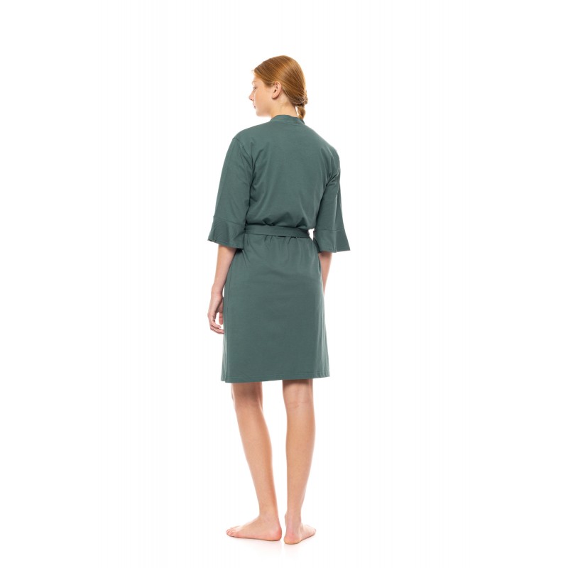 SN-101 - Dark Green - ROBE SOLID NOS- (SN-101) SN-101 - Dark Green - ROBE SOLID NOS- (SN-101)