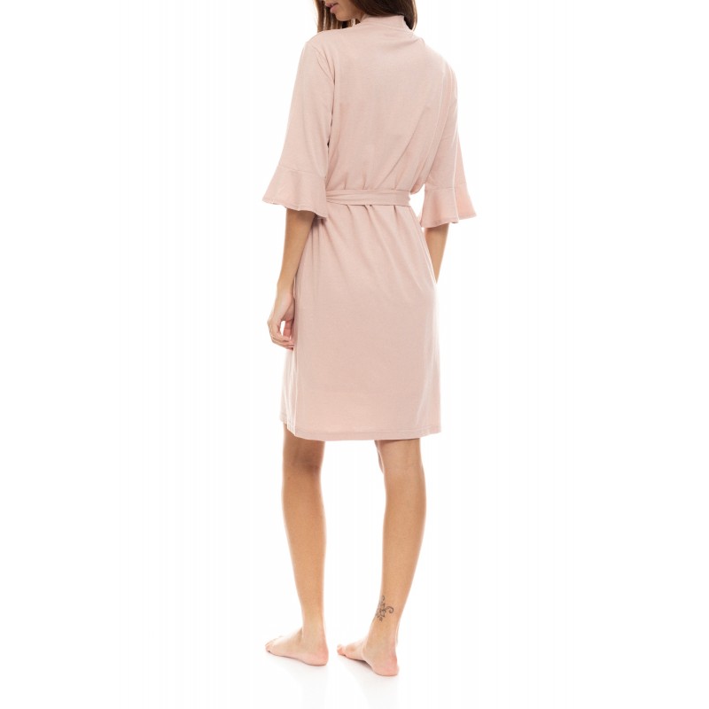 SN-101 - Salmon - ROBE SOLID NOS- (SN-101) SN-101 - Salmon - ROBE SOLID NOS- (SN-101)