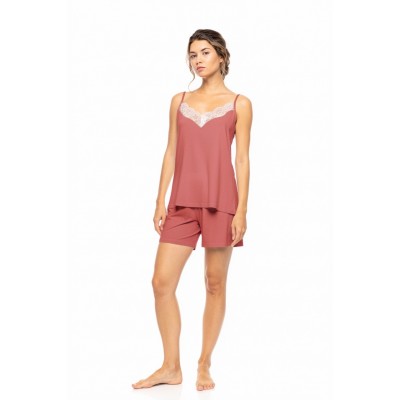 SN-200 - Peach Pink - BABYDOLL BAMBOO NOS- (SN-200)