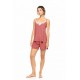 SN-200 - Peach Pink - BABYDOLL BAMBOO NOS- (SN-200)