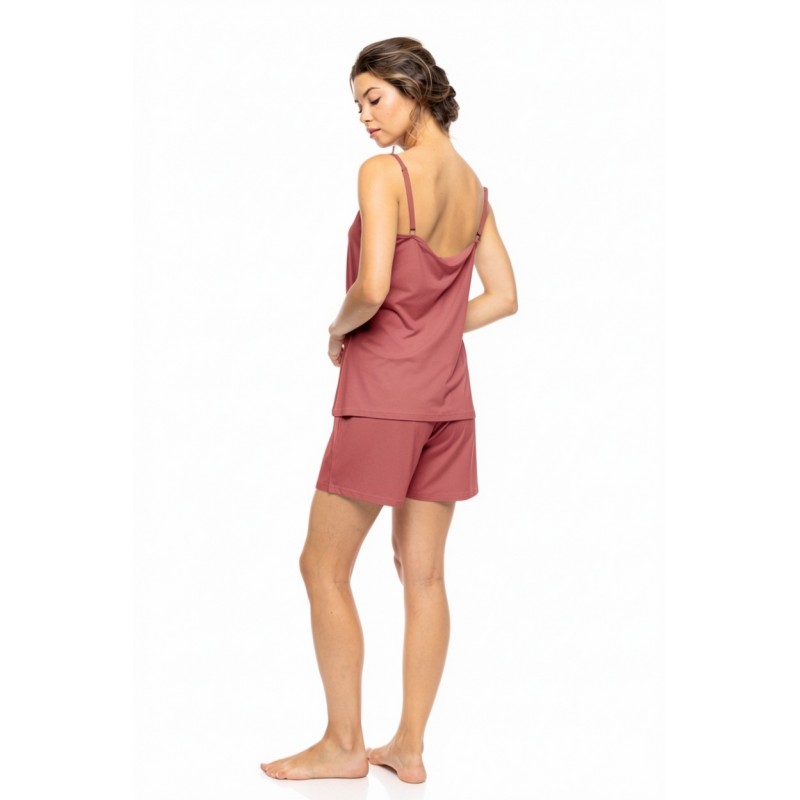 SN-200 - Peach Pink - BABYDOLL BAMBOO NOS- (SN-200)