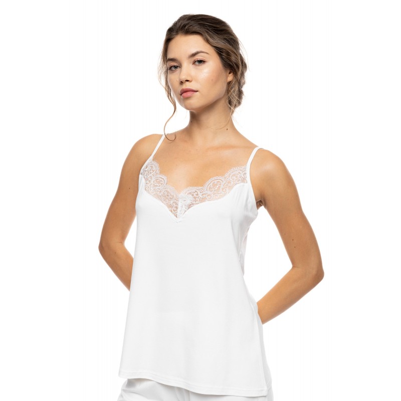 SN-200 - White - BABYDOLL BAMBOO NOS- (SN-200)