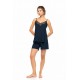 SN-200 - Yacht Blue - BABYDOLL BAMBOO NOS- (SN-200)