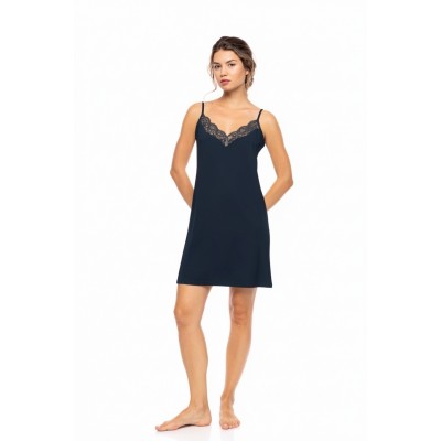 SN-201 - Yacht Blue - NIGHTGOWN BAMBOO NOS- (SN-201)