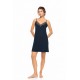 SN-201 - Yacht Blue - NIGHTGOWN BAMBOO NOS- (SN-201)