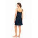 SN-201 - Yacht Blue - NIGHTGOWN BAMBOO NOS- (SN-201)