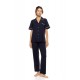 SN-202 - Yacht Blue - PYJAMA BUTTONED LONG BAMBOO NOS- (SN-202) SN-202 - Yacht Blue - PYJAMA BUTTONED LONG BAMBOO NOS- (SN-202)