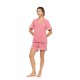 SN-203 - Peach Pink - PYJAMA BUTTONED SHORT BAMBOO NOS- (SN-203) SN-203 - Peach Pink - PYJAMA BUTTONED SHORT BAMBOO NOS- (SN-203)