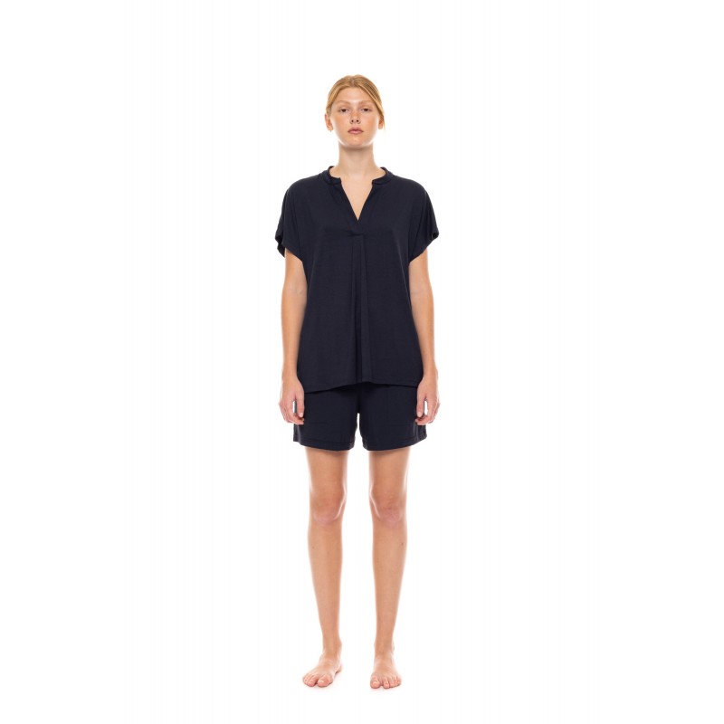 SN-204 - White - PYJAMA SHORTS BAMBOO NOS- (SN-204) SN-204 - White - PYJAMA SHORTS BAMBOO NOS- (SN-204)