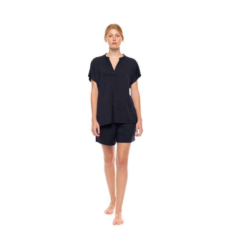 SN-204 - White - PYJAMA SHORTS BAMBOO NOS- (SN-204) SN-204 - White - PYJAMA SHORTS BAMBOO NOS- (SN-204)