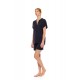 SN-204 - Cosmos Blue - PYJAMA SHORTS BAMBOO NOS- (SN-204)
