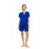 SN-204 - Indigo Blue - PYJAMA SHORTS BAMBOO NOS- (SN-204)