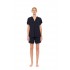 SN-204 - Yacht Blue - PYJAMA SHORTS BAMBOO NOS- (SN-204)