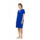 SN-205 - Indigo Blue - NIGHTGOWN BAMBOO NOS- (SN-205) SN-205 - Indigo Blue - NIGHTGOWN BAMBOO NOS- (SN-205)