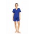 SN-206 - Indigo Blue - PYJAMA SHORTS BAMBOO NOS- (SN-206)