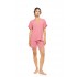 SN-206 - Peach Pink - PYJAMA SHORTS BAMBOO NOS- (SN-206)