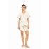 SN-206 - White - PYJAMA SHORTS BAMBOO NOS- (SN-206)