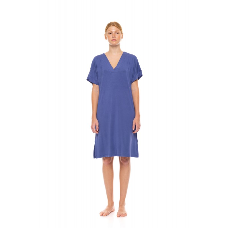 SN-207 - Cosmos Blue - NIGHTGWON BAMBOO NOS- (SN-207) SN-207 - Cosmos Blue - NIGHTGWON BAMBOO NOS- (SN-207)