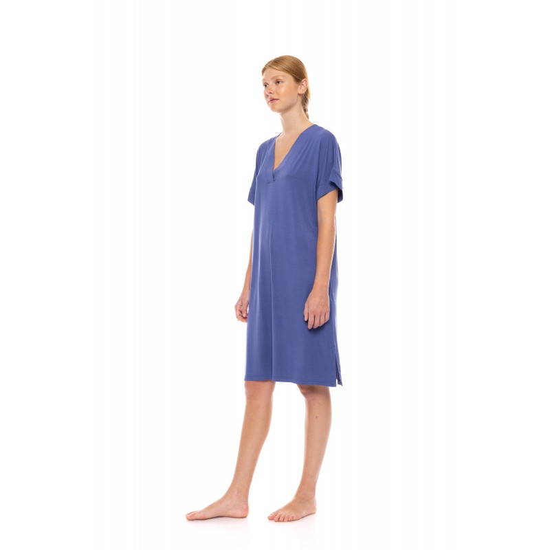 SN-207 - Cosmos Blue - NIGHTGWON BAMBOO NOS- (SN-207) SN-207 - Cosmos Blue - NIGHTGWON BAMBOO NOS- (SN-207)