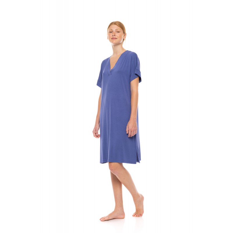 SN-207 - Cosmos Blue - NIGHTGWON BAMBOO NOS- (SN-207) SN-207 - Cosmos Blue - NIGHTGWON BAMBOO NOS- (SN-207)