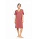 SN-207 - Peach Pink - NIGHTGWON BAMBOO NOS- (SN-207) SN-207 - Peach Pink - NIGHTGWON BAMBOO NOS- (SN-207)