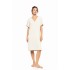 SN-207 - White - NIGHTGWON BAMBOO NOS- (SN-207)