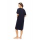 SN-207 - Yacht Blue - NIGHTGWON BAMBOO NOS- (SN-207)