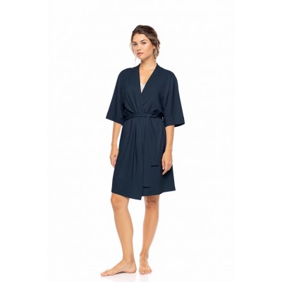 SN-208 - Yacht Blue - ROBE BAMBOO NOS- (SN-208)