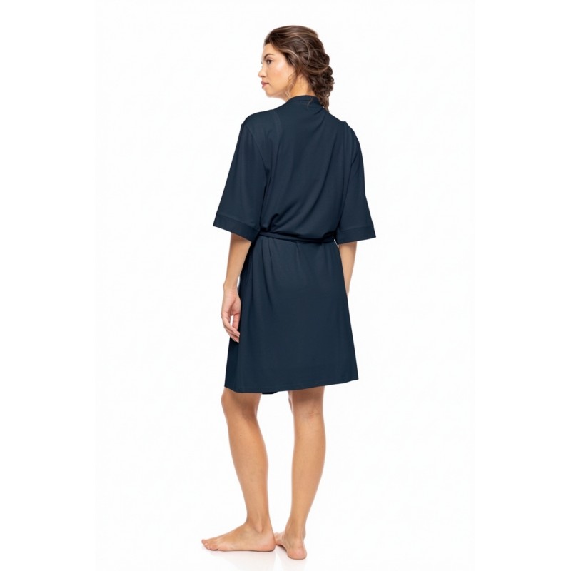 SN-208 - Yacht Blue - ROBE BAMBOO NOS- (SN-208)