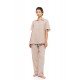 SN-221 - Indigo Blue - PYJAMA BUTTONED LONG PANTS SUMMER NIGHTS- (SN-221) SN-221 - Indigo Blue - PYJAMA BUTTONED LONG PANTS SUMMER NIGHTS- (SN-221)