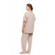 SN-221 - Indigo Blue - PYJAMA BUTTONED LONG PANTS SUMMER NIGHTS- (SN-221) SN-221 - Indigo Blue - PYJAMA BUTTONED LONG PANTS SUMMER NIGHTS- (SN-221)