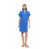 SN-222 - Indigo Blue - DRESS BUTTONED SUMMER NIGHTS- (SN-222)