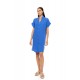 SN-222 - Indigo Blue - DRESS BUTTONED SUMMER NIGHTS- (SN-222)