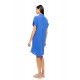 SN-222 - Indigo Blue - DRESS BUTTONED SUMMER NIGHTS- (SN-222)