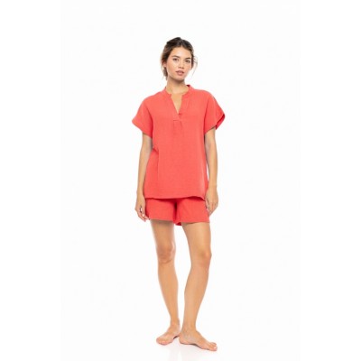 SN-223 - Coral - LOUNGEWEAR SUMMER NIGHTS- (SN-223)