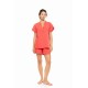 SN-223 - Coral - LOUNGEWEAR SUMMER NIGHTS- (SN-223)