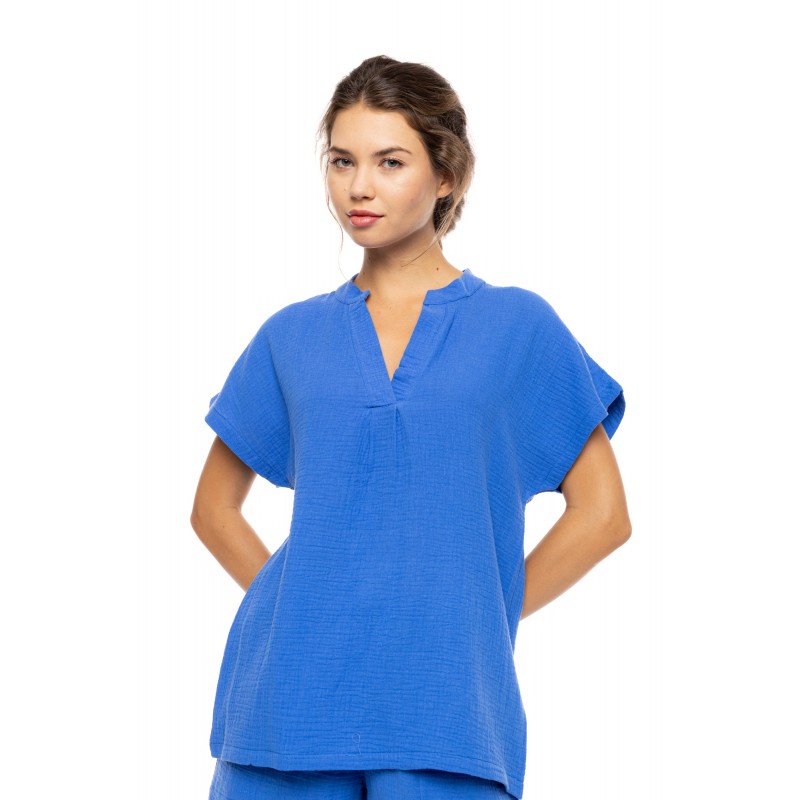 SN-223 - Indigo Blue - LOUNGEWEAR SUMMER NIGHTS- (SN-223)