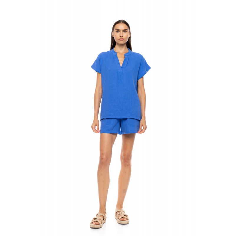 SN-223 - Indigo Blue - LOUNGEWEAR SUMMER NIGHTS- (SN-223)