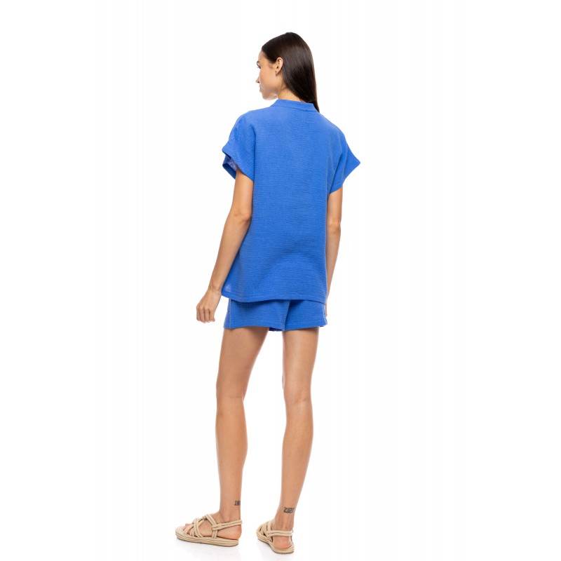 SN-223 - Indigo Blue - LOUNGEWEAR SUMMER NIGHTS- (SN-223)