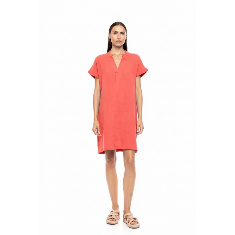 SN-224 - Coral - DRESS SUMMER NIGHTS- (SN-224) SN-224 - Coral - DRESS SUMMER NIGHTS- (SN-224)