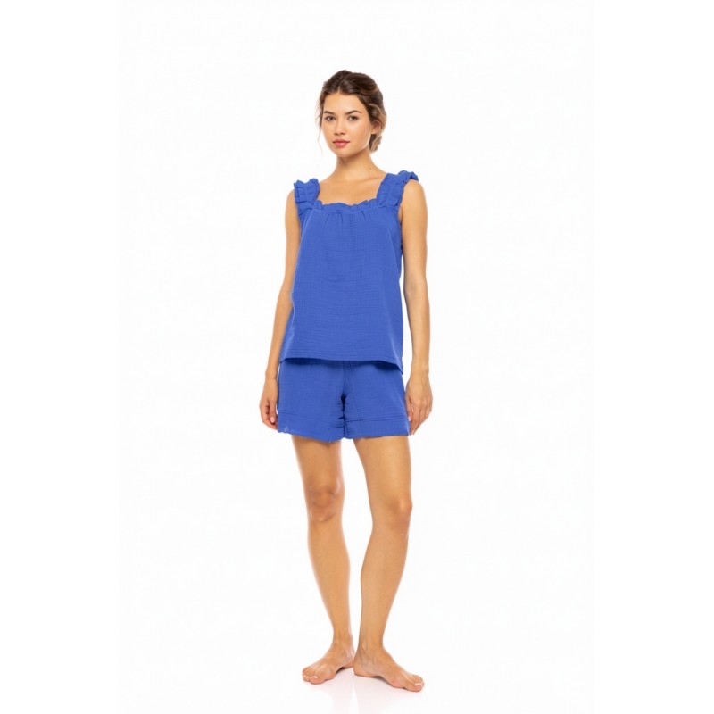 SN-225 - Indigo Blue - BABYDOLL SUMMER NIGHTS- (SN-225) SN-225 - Indigo Blue - BABYDOLL SUMMER NIGHTS- (SN-225)