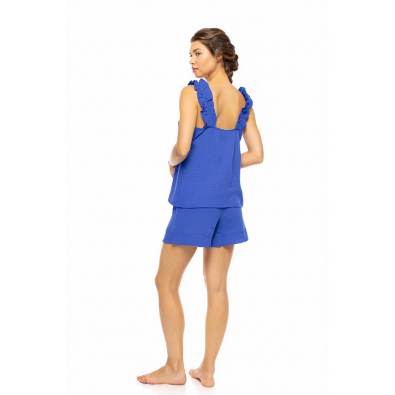 SN-225 - Indigo Blue - BABYDOLL SUMMER NIGHTS- (SN-225) SN-225 - Indigo Blue - BABYDOLL SUMMER NIGHTS- (SN-225)