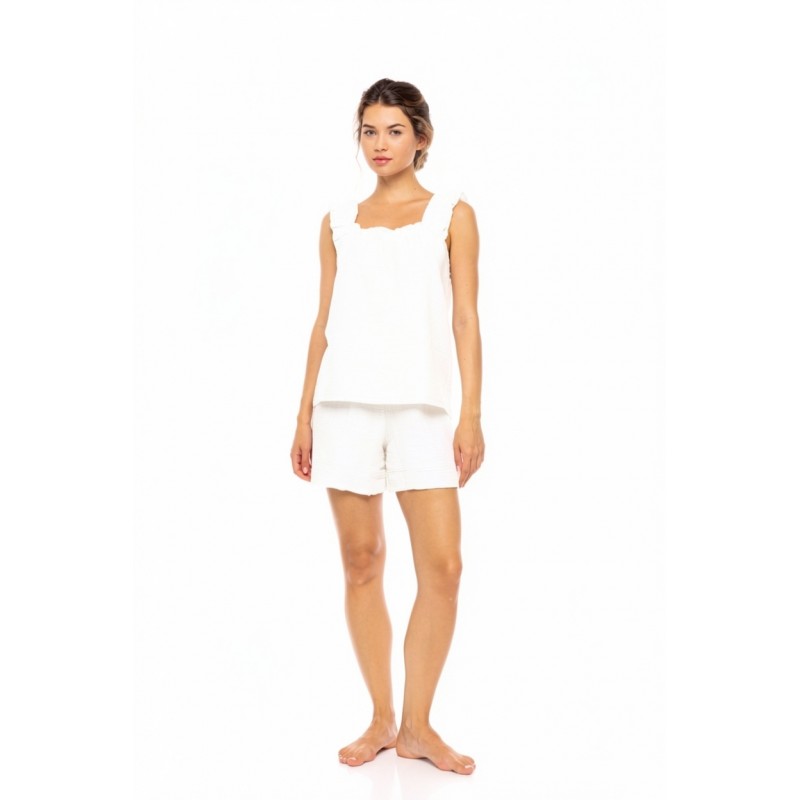SN-225 - White - BABYDOLL SUMMER NIGHTS- (SN-225) SN-225 - White - BABYDOLL SUMMER NIGHTS- (SN-225)