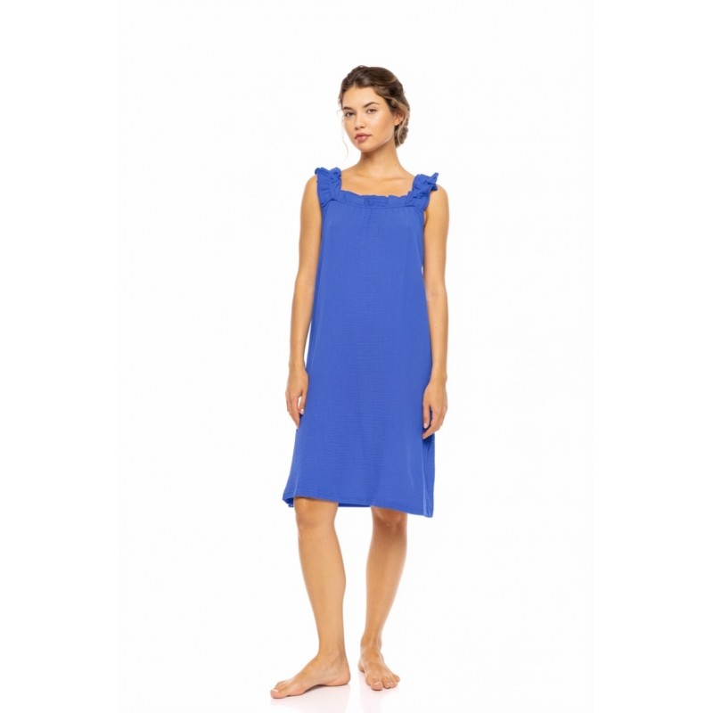 SN-226 - Indigo Blue - DRESS SUMMER NIGHTS- (SN-226) SN-226 - Indigo Blue - DRESS SUMMER NIGHTS- (SN-226)