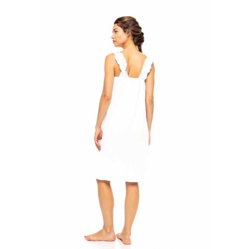 SN-226 - White - DRESS SUMMER NIGHTS- (SN-226) SN-226 - White - DRESS SUMMER NIGHTS- (SN-226)